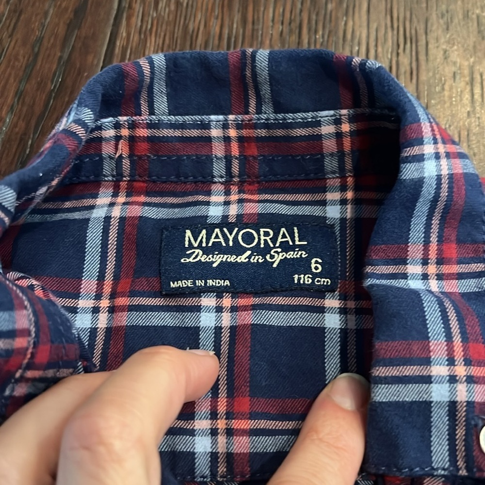 Mayoral button down - Picture 3 of 4